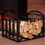 18'' Firewood Log Rack Lumber Storage Holder For Fireplace Stove Pit. Fixed Price $47.99.
