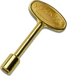 Blue Flame Log Lighter Key - 1/4" Socket Brass Finish. Fixed Price $5.68.