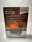 Shelter Deluxe Medium Log Rack Cover Weather Resistant. Fixed Price $21.00.