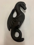 Vermont Castings Warming Shelf Dragon Bracket - Classic Black (1302220A). Fixed Price $60.00.