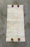 Vintage Ll Bean Canvas Leather Firewood Log Carrier Carry Tote Is. Fixed Price $74.99.