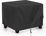 Sunpatio Outdoor Ottoman Cover, Waterproof Square Coffee Table Furn. Fixed Price $39.95.