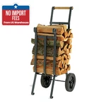 Vogelzang LC-37 Heavy Duty Log Cart Firewood Mover 10" Wheels Steel Hauler. Fixed Price $159.71.