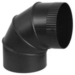 Imperial BM0014 Stove Pipe Adjustable Elbow Single Wall 6" Black. Fixed Price $23.98.