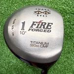 Snake Eyes Fire Forged 10* 'mini' Titanium Driver Stiff Graphite New Grip SA9545. Fixed Price $29.95.