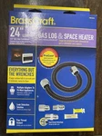 Brasscraft PSC1079 Universal Gas Installation Kit 24" For Log/space Heater. Fixed Price $14.99.