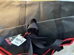 Weatherbeeta Canvas Log Carrier Black/red Trim Heavy Duty Foldable 24X16X9". Fixed Price $22.00.
