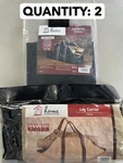 2-PACK Do It Best Home Impressions 35-1/2" X 22" Canvas Log Carrier Fireplace. Fixed Price $40.12.