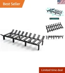 Garden & Home Fireplace Log Grate Heavy Duty Solid Steel Indoor Chimney Heart.... Fixed Price $73.17.