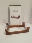 Crosley Wood Record Storage Display Stand Holds Up 30 Albums Nwt. Fixed Price $48.99.