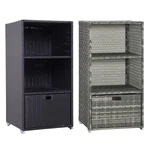 Outsunny Waterproof Pool Storage, Valet Towel Rack, Organizer. Fixed Price $149.99.