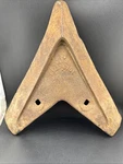Antique Hill Side Genuine Cast Iron Plow Point Cultivator Farm Implement. Fixed Price $49.99.