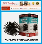 Rutland 6" Round Poly Chimney Brush Heavy Duty New! Free Usa Shipping! 16906. Fixed Price $25.99.