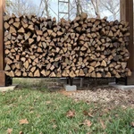 8FT Firewood Rack Log Holder Stand Shelf Indoor Outdoor Patio Porch Yard Storage. Fixed Price $55.95.
