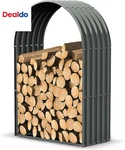 Anleolife Galvanized Steel Firewood Rack With Weatherproof Corrugated (shed. Fixed Price $144.86.