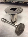 Dante Gas Key Valve Cover Plate And Matching 3" - No Repalcement. Fixed Price $20.00.