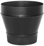New Imperial BM0074 6" X 4" Black Stove Pipe Heavy Ga Reducer Fitting 2782241. Fixed Price $17.09.