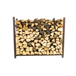 Woodhaven Brown Foot 1/4 Cord Firewood Storage - Heavy Duty Indoor/outdoor .... Fixed Price $182.26.