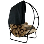 Sunnydaze 40" Firewood Rack W/ Cover - Black Indoor/outdoor Log Holder 500LB. Fixed Price $140.93.
