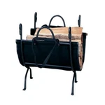Uniflame Deluxe Wrought Iron Log Holder W-1866. Fixed Price $159.99.
