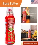 10-IN-1 Compact Extinguisher: Safe On Electrical & Battery Fires 8.31 In.. Fixed Price $39.89.