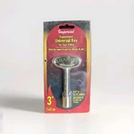 New Imperial 3 Gold Universal Replacement Gas Valve Key 1/4" & 5/16" Sockets. Fixed Price $8.29.