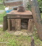 Hearth Craft Wood Burning Stove Fireplace. Fixed Price $200.00.