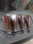 Vermont Casting Defiant Encore Majolica Brown Stove Legs Price Is 1 Leg.. Fixed Price $45.00.