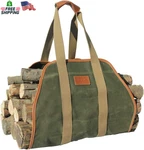 Inno Stage Firewood Carrier Bag Heavy Duty Waxed Canvas Log Tot. Fixed Price $30.98.