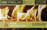 Pine Mountain Traditional 2-HOUR Firelogs,long Burning 6 Pack. Fixed Price $20.00.