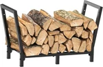 34" Firewood Rack Heavy Duty Log Holder Indoor Outdoor Storage Stand Black. Fixed Price $27.77.
