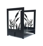Fireplace Log Basket (textured Black (pond)). Fixed Price $158.68.