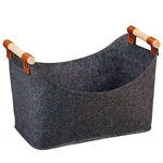 Foldable Wood Basket Capacity 57 Fireside Carrier Holder Bag FOR8915. Fixed Price $15.02.