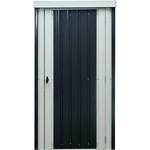 Hanover Galvanized Steel Single Door Patio Storage Shed For Garden Tools With. Fixed Price $372.47.