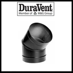 Duravent 6" Durablack- Degree Elbow #6DBK-E45. Fixed Price $27.99.
