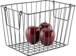 WB-315-MG Heavy Duty Iron Wire Utility Storage Basket/bin With Handles, 11" X 8". Fixed Price $35.99.