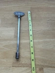 Blue Flame Gas Valve Log Lighter Key 9 Long Chrome Socket End Fireplace Stove. Fixed Price $7.00.