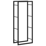Firewood Rack Storage Log Stand Stacker Holder Matt Black Steel Vidaxl. Fixed Price $83.99.