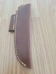 Casstrom Woodsman Sheath Steel Holder Vegetable Tanned Full-grain Leather 13031. Fixed Price $45.79.