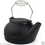 Pleasant Hearth Black Cast Iron 2.5 Qt. Wood Stove Humidifier Kettle New. Fixed Price $24.95.