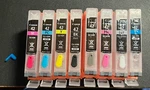 Canon PRO-100 CLI-42 Modified & Empty Flushed Set, Best Plugs Storage Clips. Fixed Price $60.00.
