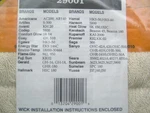 Sanyo OHC-420, OHC-42A, OHC-510, Kerosene Heater Wick + More. Fixed Price $21.99.