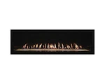 Empire Boulevard Direct Vent Linear Fireplace 48" Propane Gas With Matte Black. Fixed Price $5415.00.