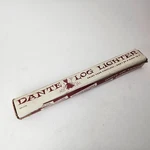 Vtg Dante Log Lighter Made Usa 17 Inch. Fixed Price $11.99.