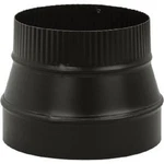 (5)-IMPERIAL Single Wall 8 In. 6 24 Ga Black Stove Pipe Reducer BM0079. Fixed Price $138.89.