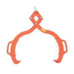 Heavy Duty 2 Claw 30" Timber Log Lifting Tongs For Hook Red. Fixed Price $47.73.