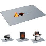 Grill Mat 76X52 Inch Double Sided Fireproof Waterproof Bbq Deck Patio Pawbose. Fixed Price $59.99.