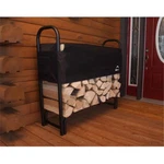 Firewood Rack-in-a-box Heavy Duty With Cover, 4' Storage. Fixed Price $243.26.