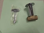 Jones Stephens L75006, Straight Log Lighter Valve, Chrome Plated Brass. Fixed Price $20.00.