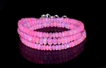 Natural Ethiopian Opal Wello Fire Gemstone Beads 16''NECKLACE AF0398. Fixed Price $26.24.